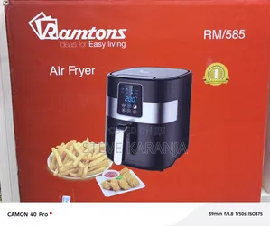 Ramtons Air Fryer 3l Basket and 4l Drawer