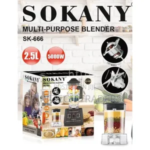 Sk 666 Sokany Electric Blender 2in1 2.5 L