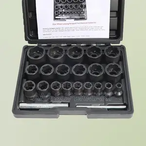 Tq82077 22 Pcs Jumbo Nut & Bolt Extractor Set