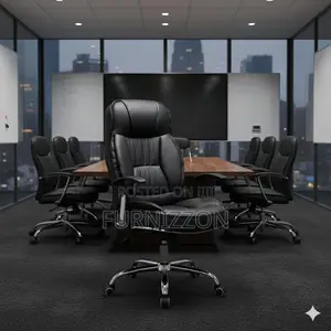 Durable Executive PVC Leather Office Chair for Daily Use