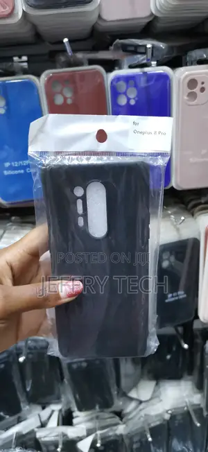 Marfe Silicone Soft Back Cover Case for Oneplus 8 Pro