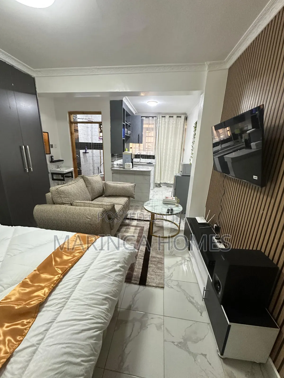 Furnished Studio Apartment in Ruaka