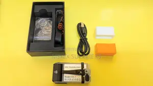 Boruit V20 Keychain Edc Flashlight Swivel Head Buzzer Usb Led