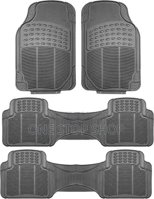 7 Seater Zone Tech Rubber Black Mats