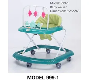 Model 999-2 Baby Walker in a Vibrant Green