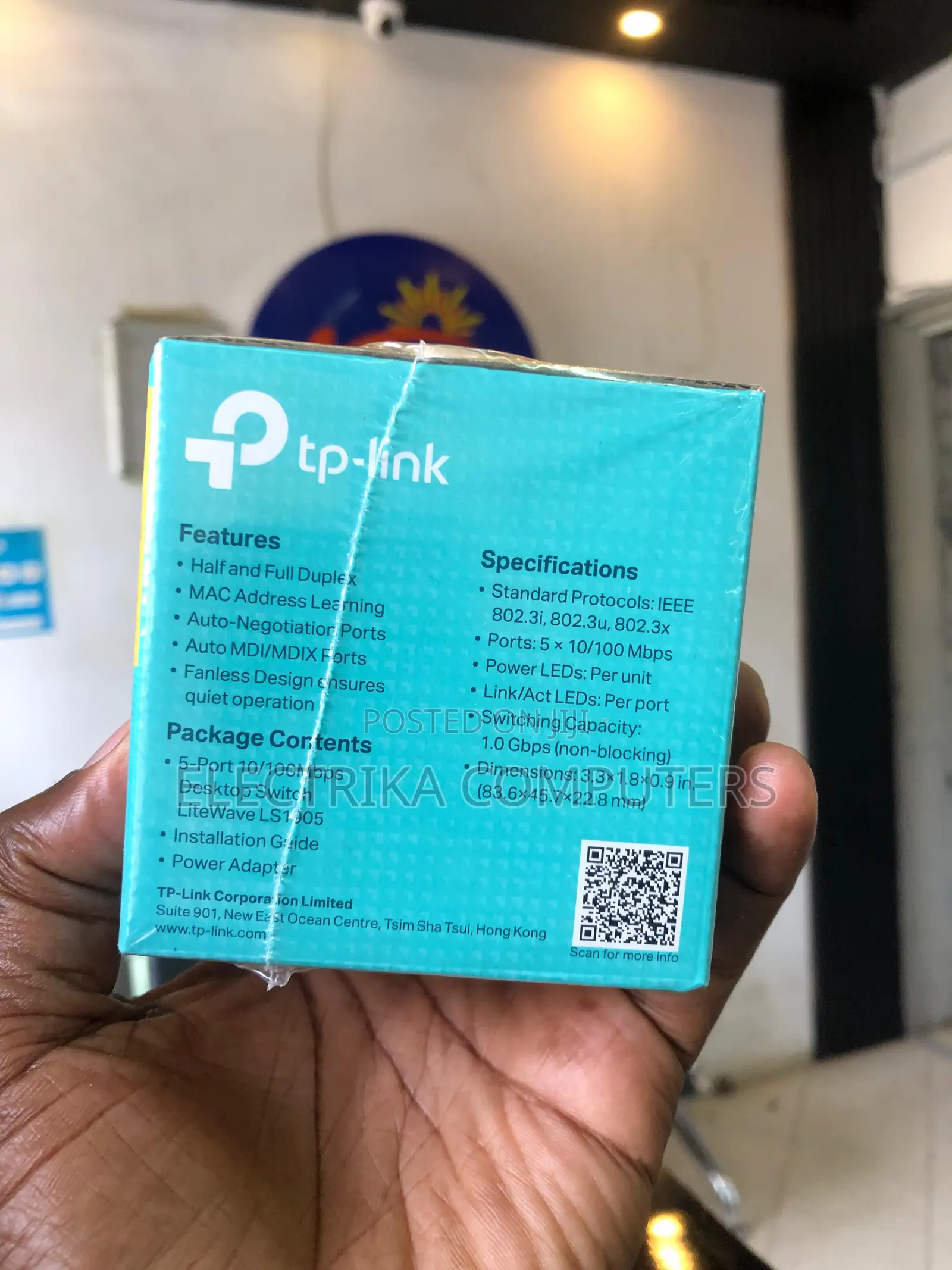 Tp Link 5port Desktop Switch Ls1005