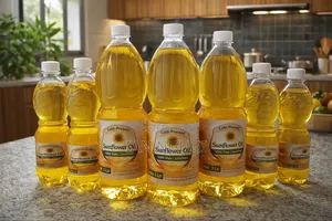 Sunflower Oil (Cold Pressed), Organic.