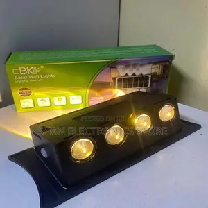 Wall Plugs 8 Led Up Down Solar Wall Lights, Warm White Solar Lights