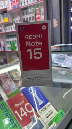 New Xiaomi Redmi Note 15 256 GB Black