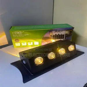 Wall Light, Outdoor Solar Powered Simple Design Wall Light