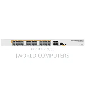 Mikrotik Crs328-24p-4s+Rm 24 Port Gigabit Ethernet Switch