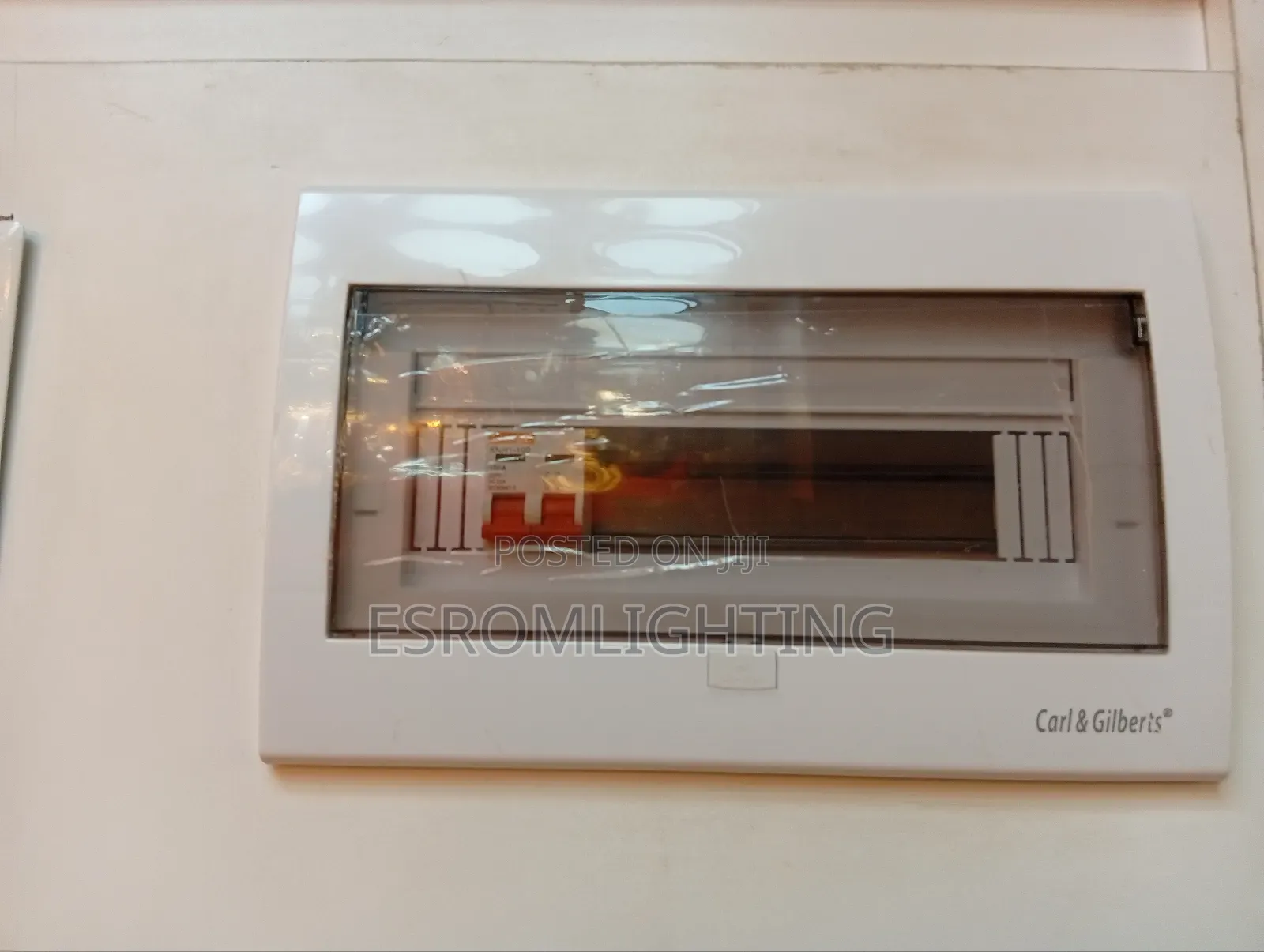 Carl Gilbert Mirror Consumer Unit