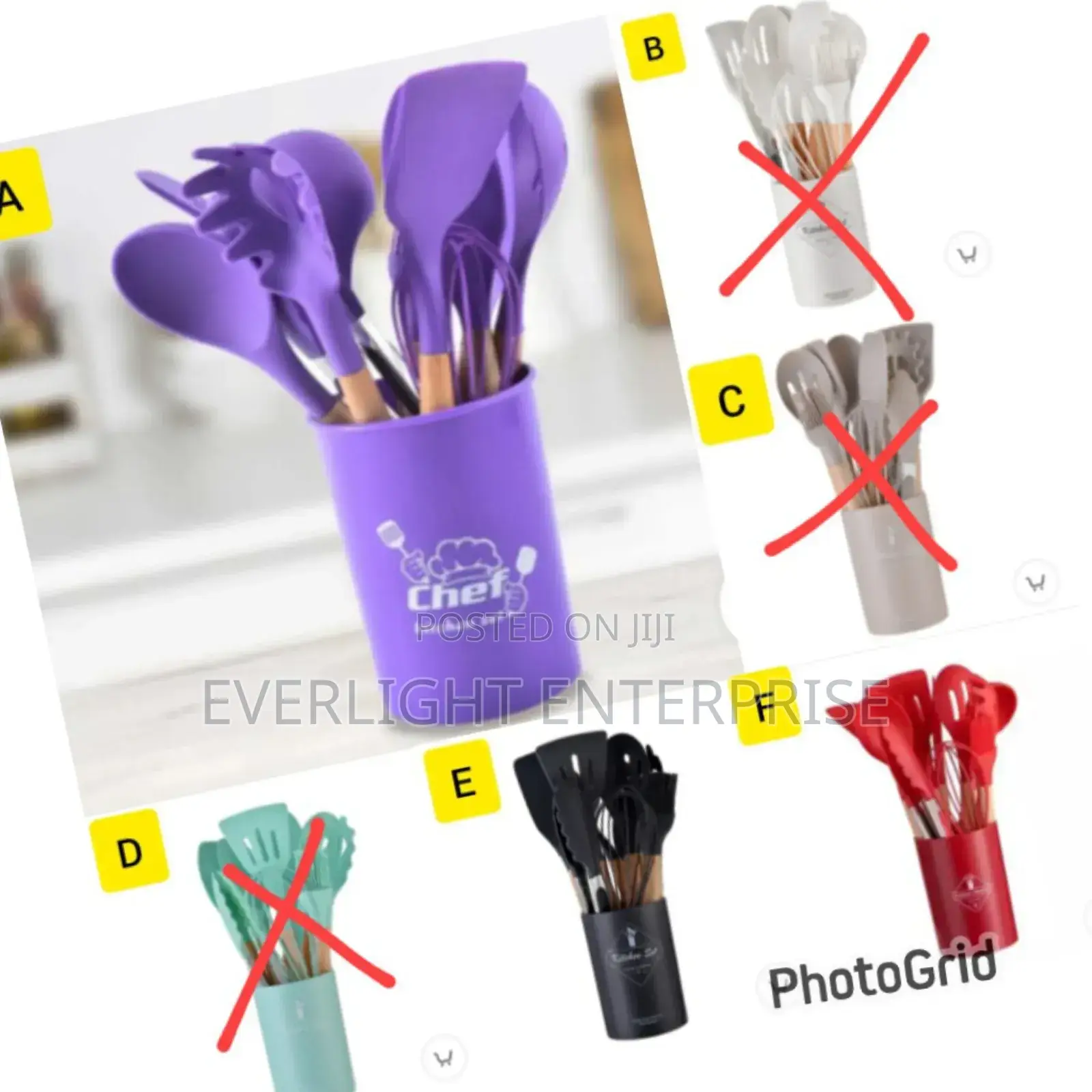 Silicone Kitchen Set