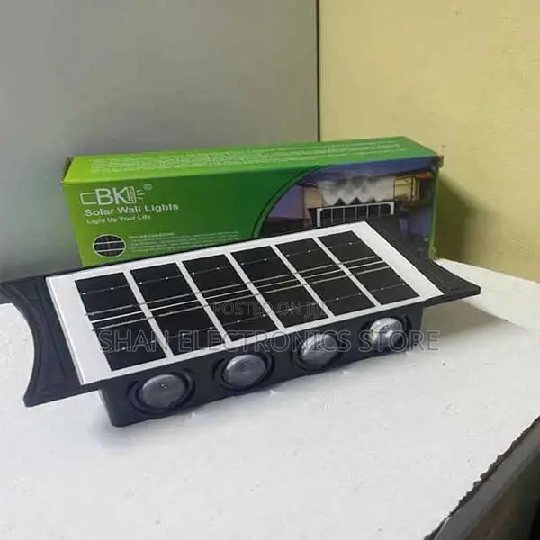Modern Nordic Style Decorative Light 10 Led Solar Wall Light Up Down