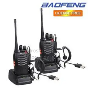 3-5km Range Baofeng Bf-888s Walkie Talkie Radio Calls