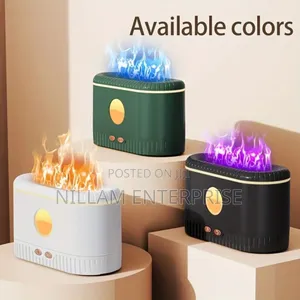 Ultrasonic Air Humidifier With Simulation Flame Lighting*