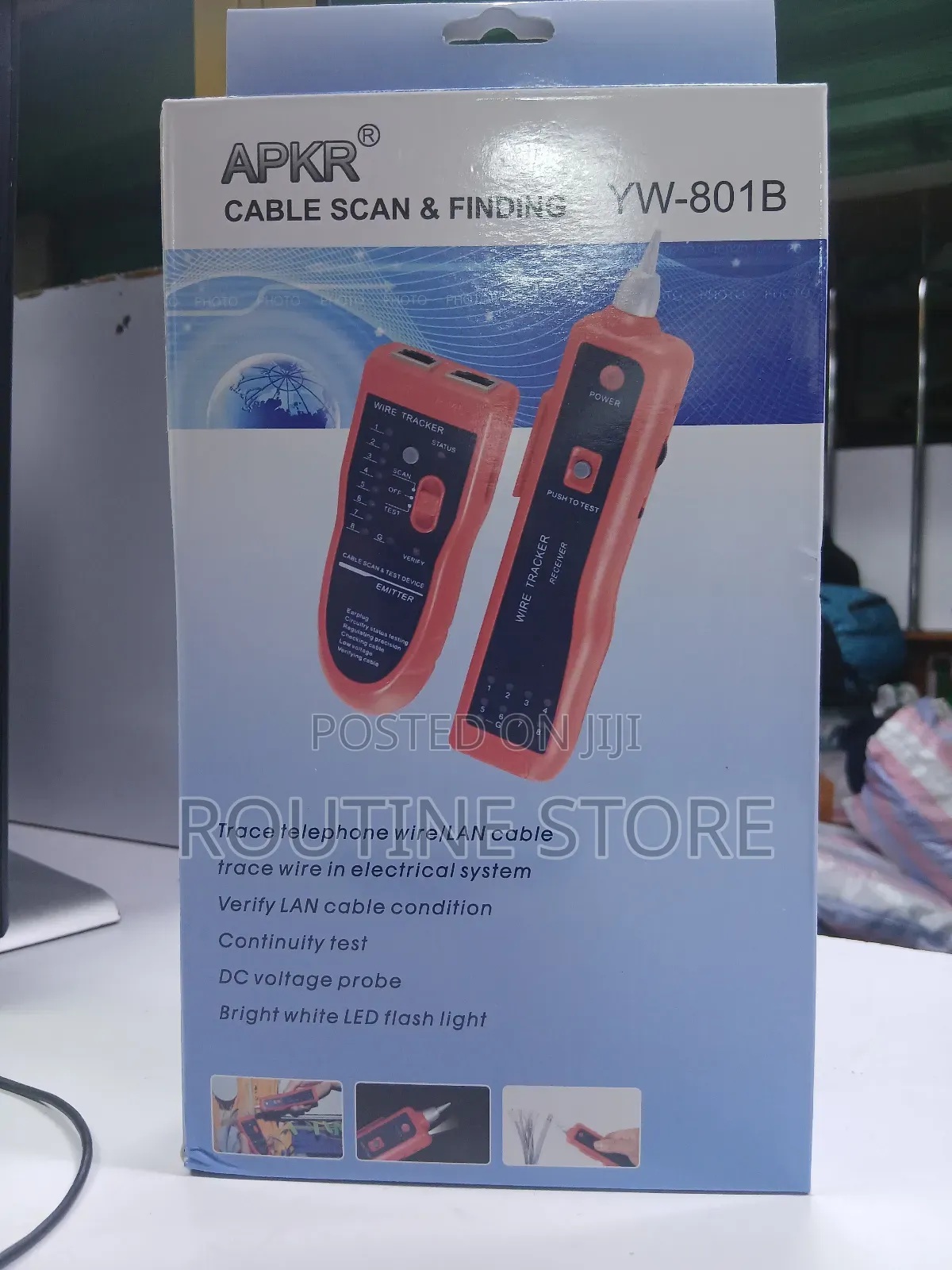 Apkr Wire Tracker/Cable Scanner Yw-801b