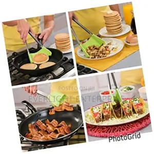 2 in 1 Kitchen Spatula and Tongs