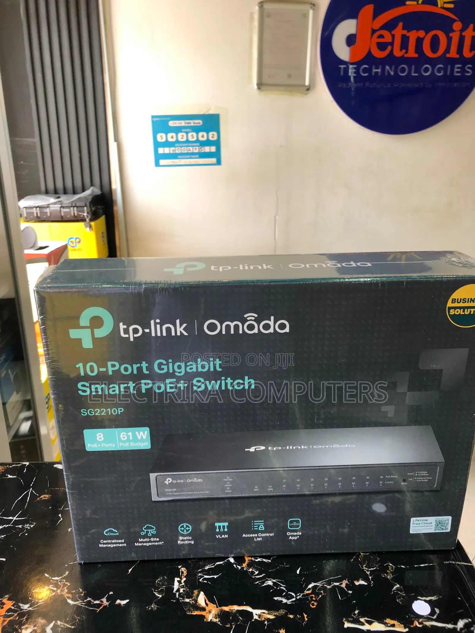 10-Port Gigabitsmart Poe+ Switch Sg2210p