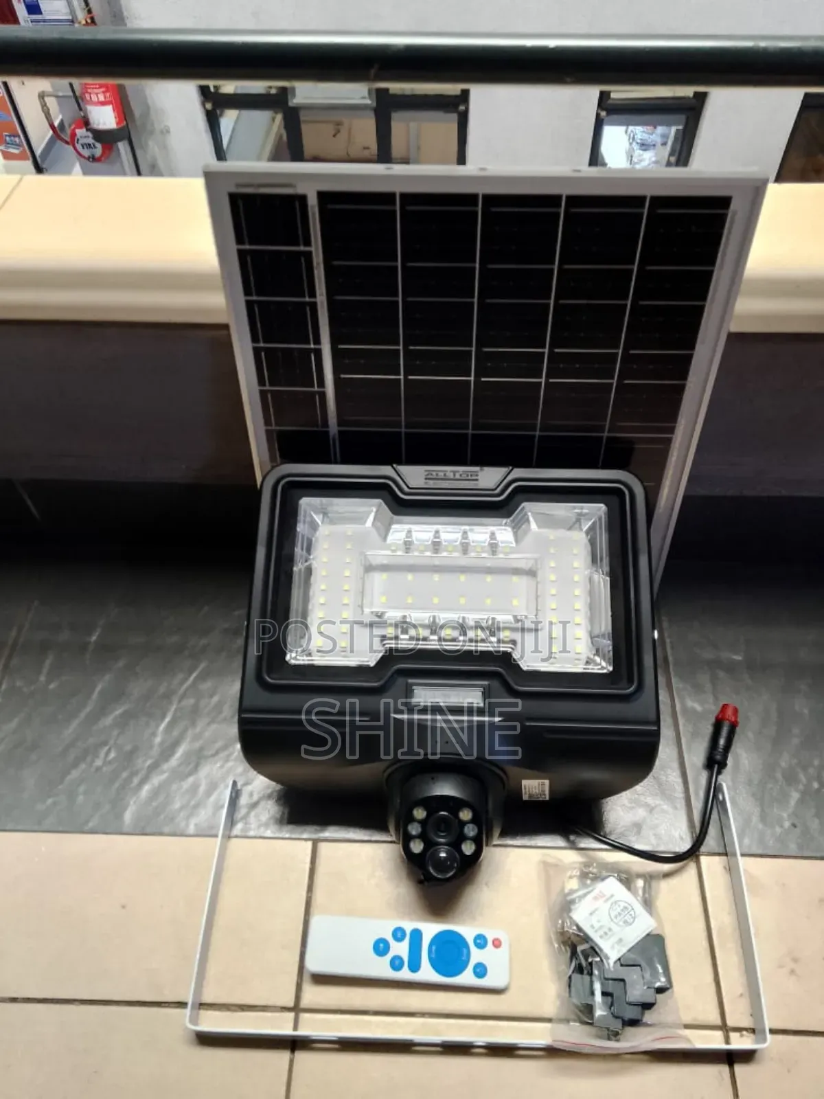 600w Solar Floodlights With Hd Camera