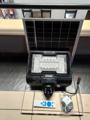 600w Solar Floodlights With Hd Camera