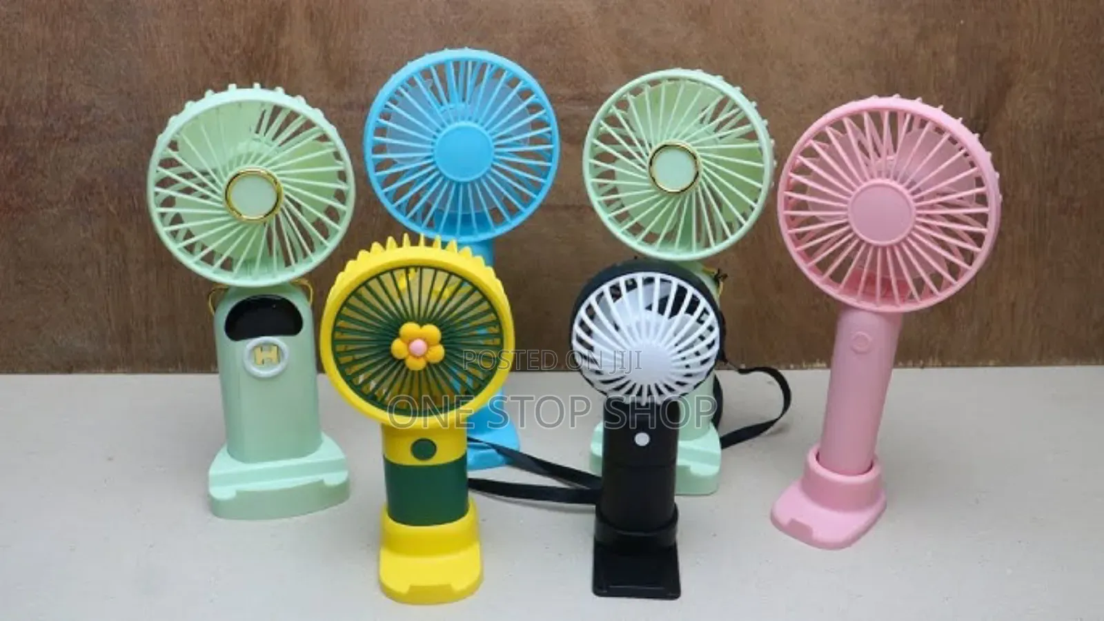2pcs Handheld Usb Mini Cooling Fan