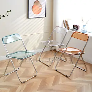 Foldable Acrylic Chair – Stylish Transparent Chair