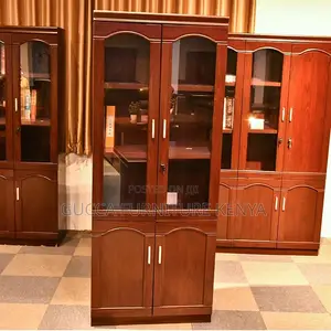 2-door Mahogany Office Filling Cabinet