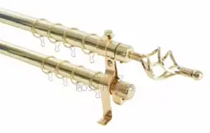 Gold 2m Curtain Rods