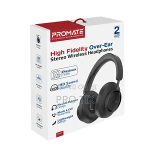 Promate Active Noise Cancelling Highfidelity Wireless Headphones