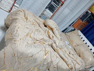 Dark Coloured Marble Duvet Cover Set
