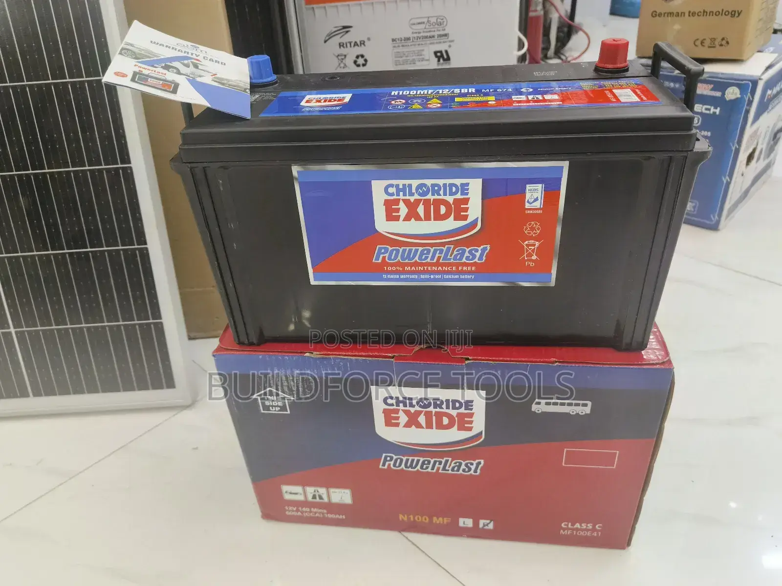 N 100 Chloride Exide Battery
