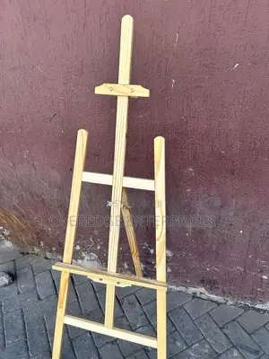 Wooden Whiteboard and Canvas Stand on Sale