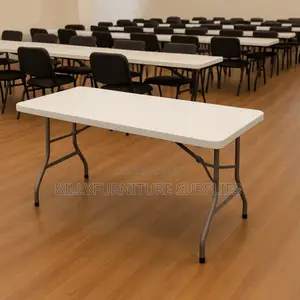 White Foldable Table