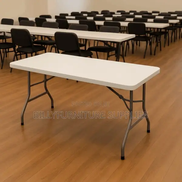 White Foldable Table