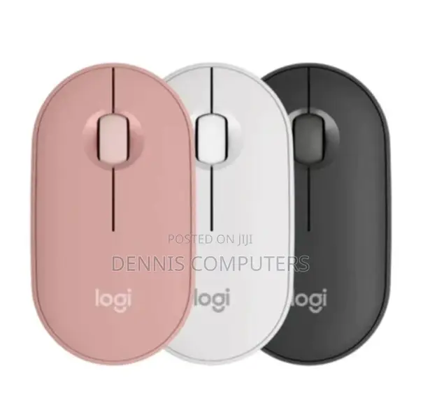 Logitech M350s Pebble Bluetooth Mouse - Tonal White - 910-007013