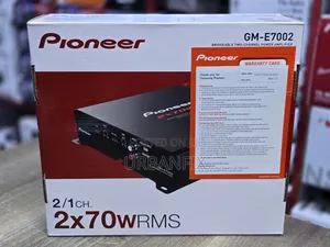Pioneer Gm-E7002 500watts 2 Channel Car Amplifier