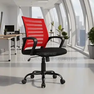 Red Midback Office Chair