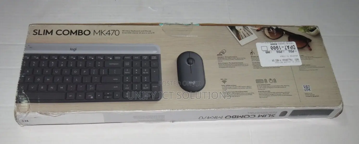 Logitech Mk470 Slim Wireless Keyboard and Mouse Combo