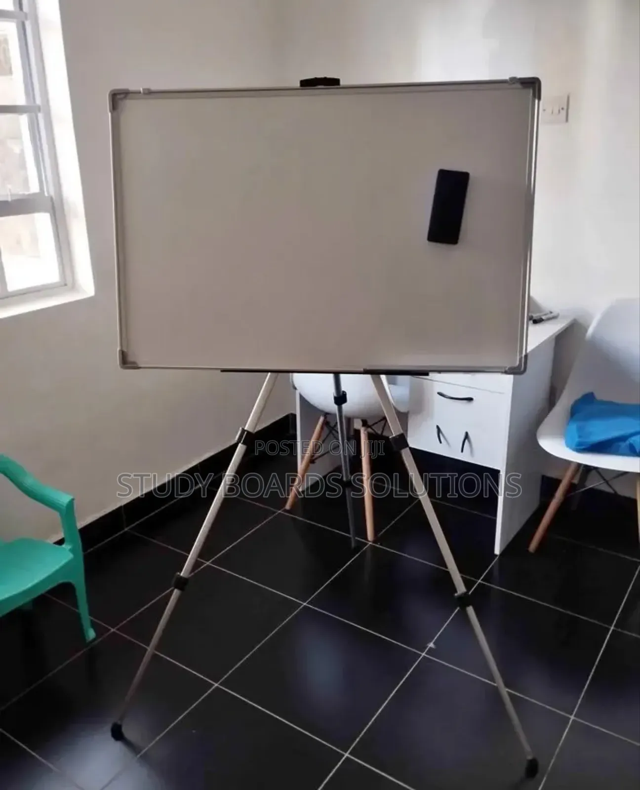 3ftx2ft Whiteboard Mounted on a Tripod Stand