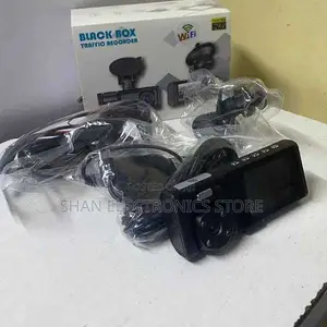 3-Lens – Front, Interior, Rear + Wi-Fi Motion Detection Dash Cam