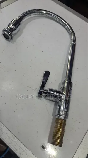 Flexible Rotating Single-Handle Kitchen Sink Faucet for Cold Water