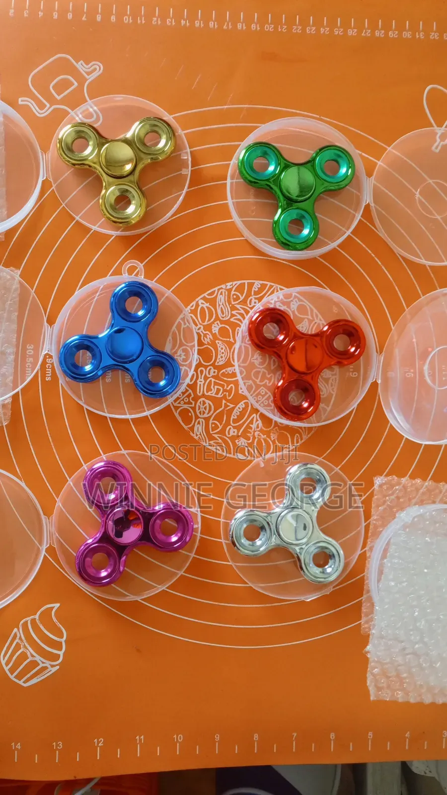 Metallic Fidget Spinner