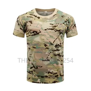 Tactical Outdoor Camouflage Short Sleeve Desert Camo Woodland T-Shirts