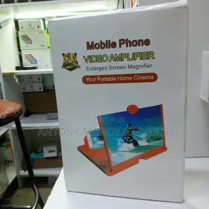 Foldable 3d Smartphone Screen Magnifier for Clear Video Viewing