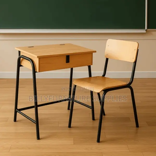 School Locker and Chair