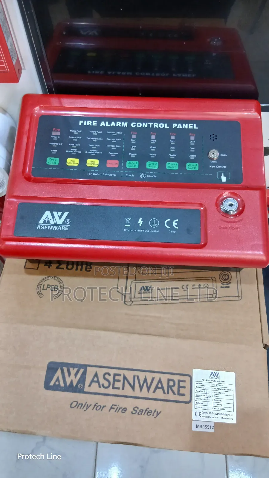 2 Zone Asenware Conventional Fire Alarm Panel
