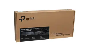 Tplink 18port Gigabit Rackmount Switch 16poe Port (Sl1218mp)