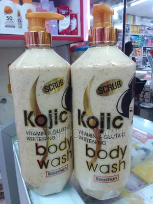 1000ml Kojic Vitamin & Gluta-c Whitening Body Wash/Scrub Shower Cream