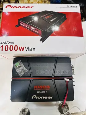 Pioneer Gm 6704 Amplifier 1000w Strong Bass Clarity